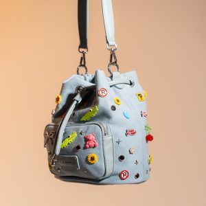 Mala Bucket Bag La Carrie Pins Sky - Image 7