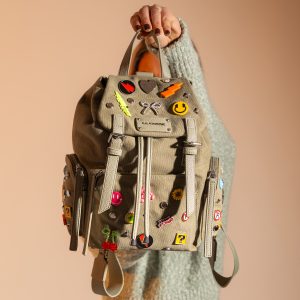 Mochila La Carrie Pins Green - Image 4