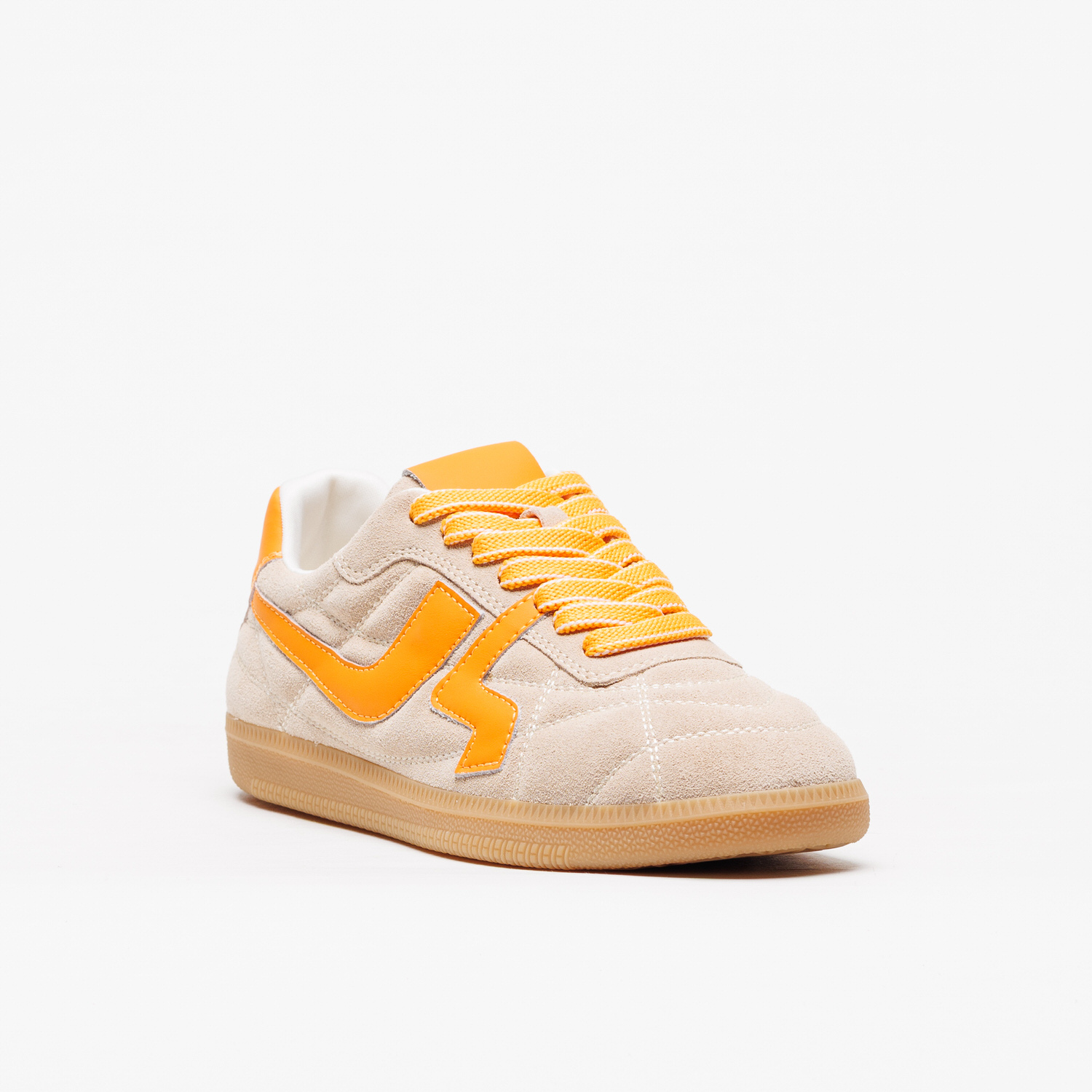 Sapatilha ABF-97 Sasha Beige Orange - Image 2