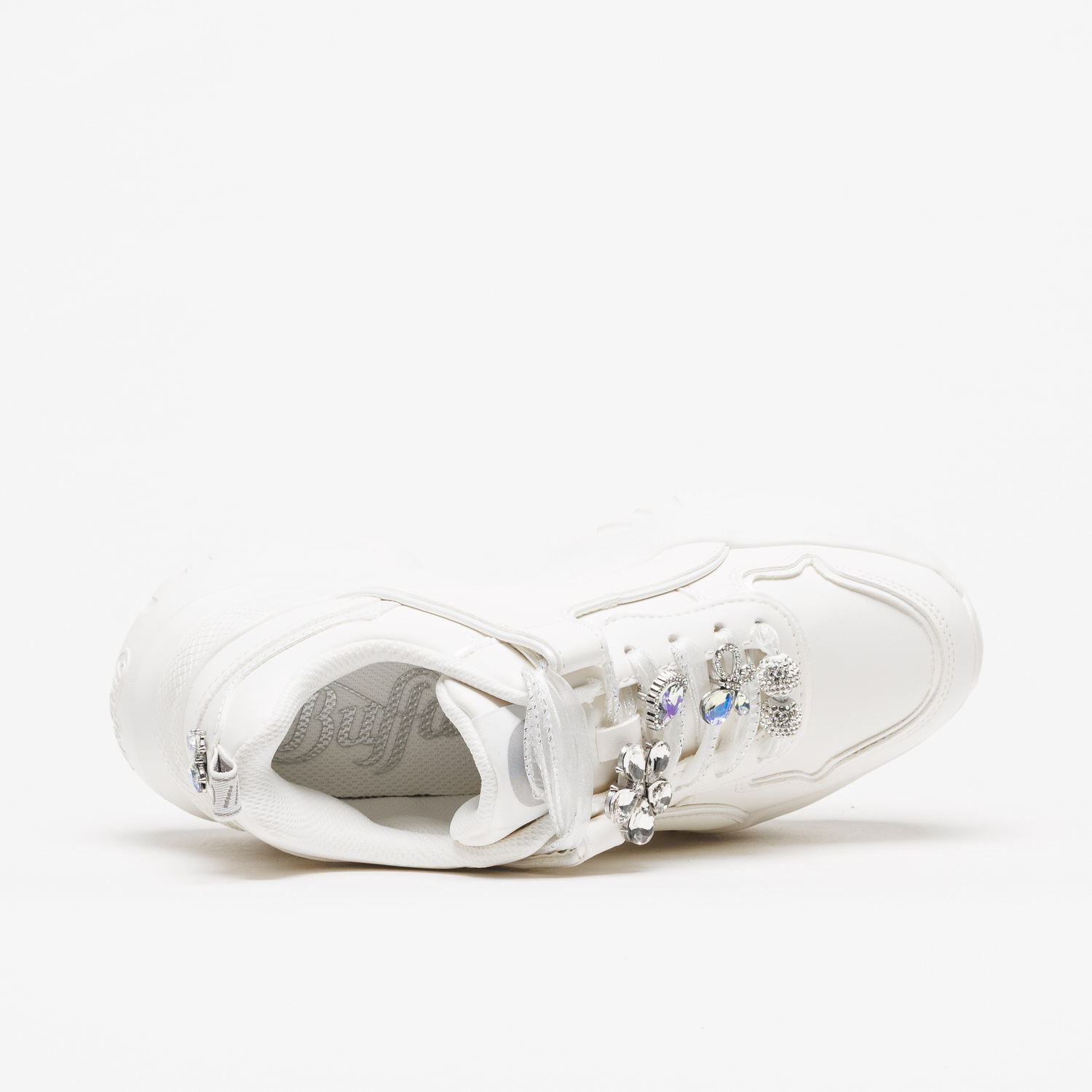Sapatilha Buffalo Bliss Ice Glam White - Image 4
