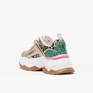 Sapatilha Buffalo Jump One Gold Pink - Image 3