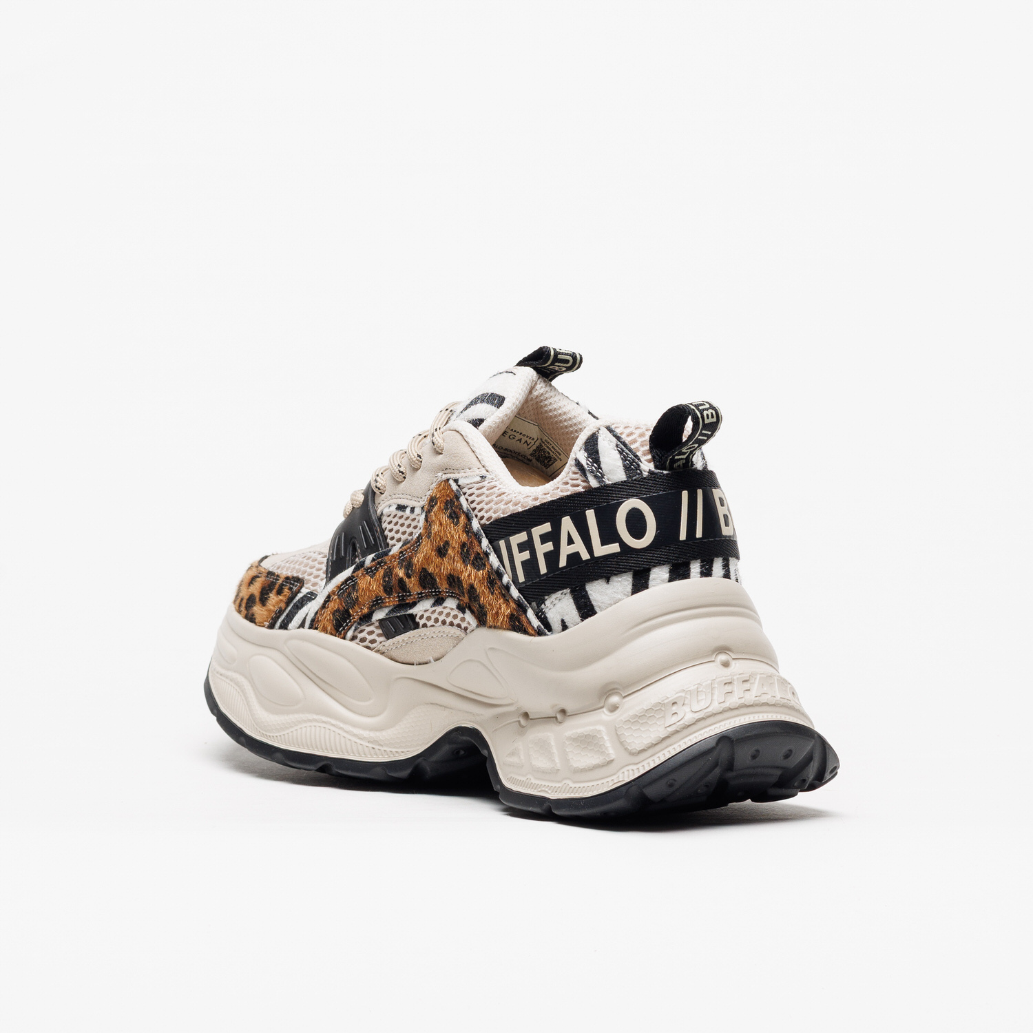 Sapatilha Buffalo Yuno One Beige - Image 3
