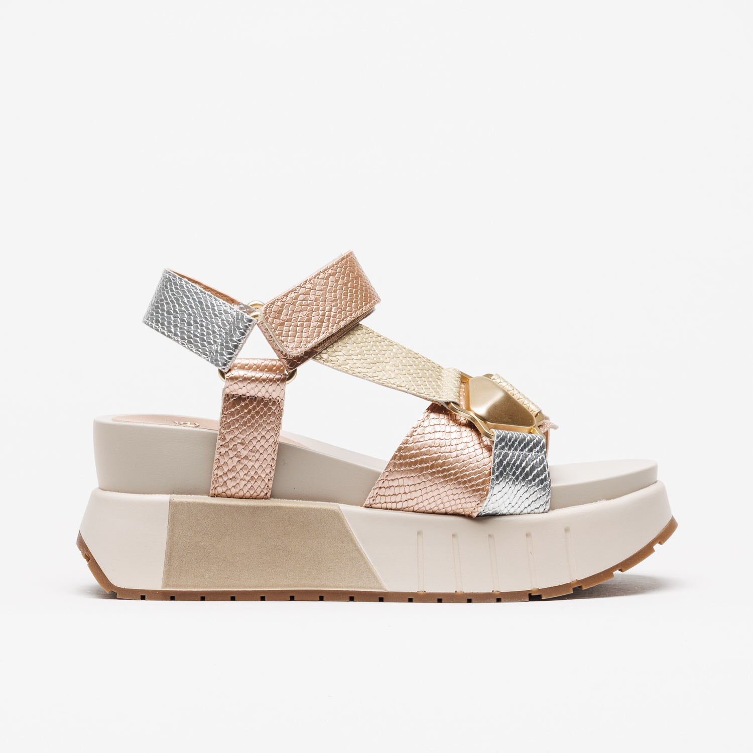 Sandália Exé Olivia 934 Pink Gold