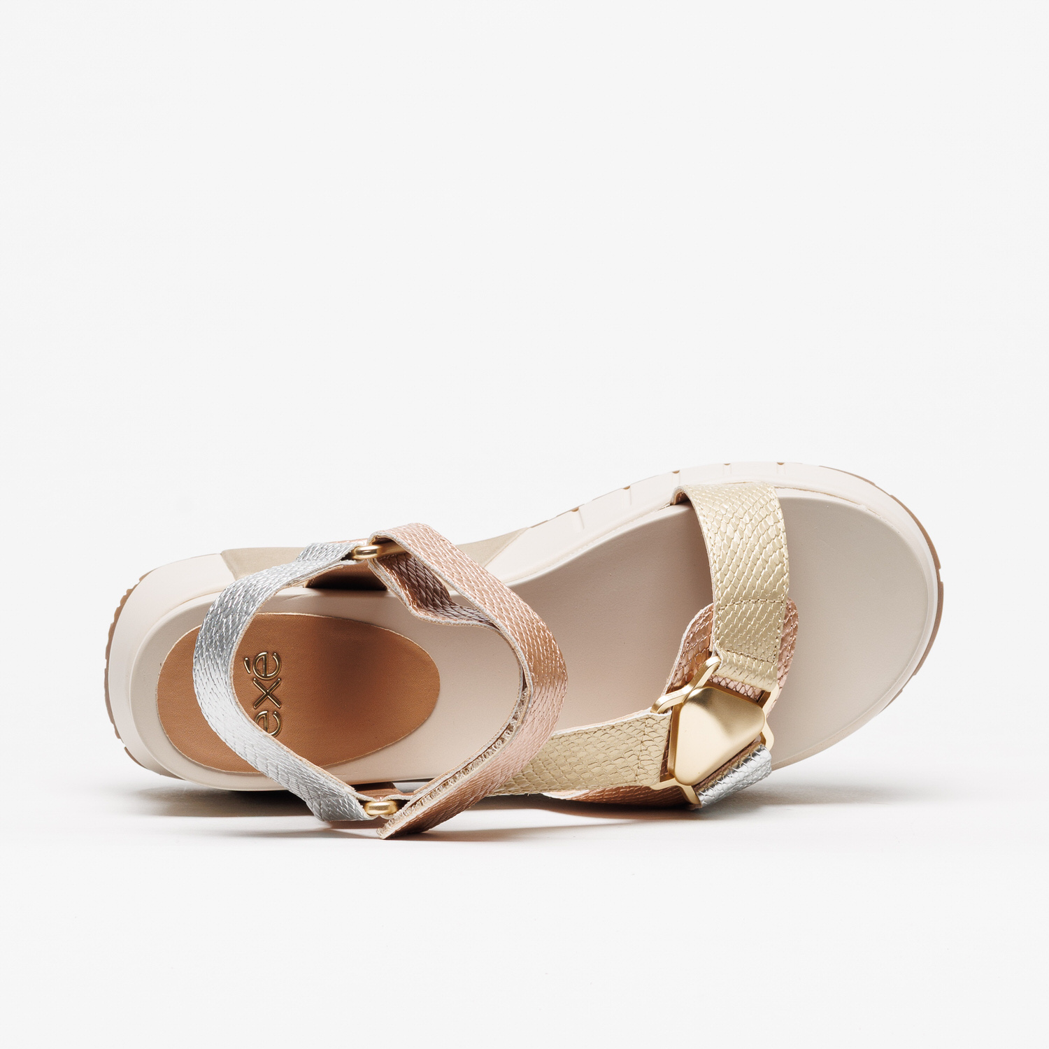 Sandália Exé Olivia 934 Pink Gold - Image 4