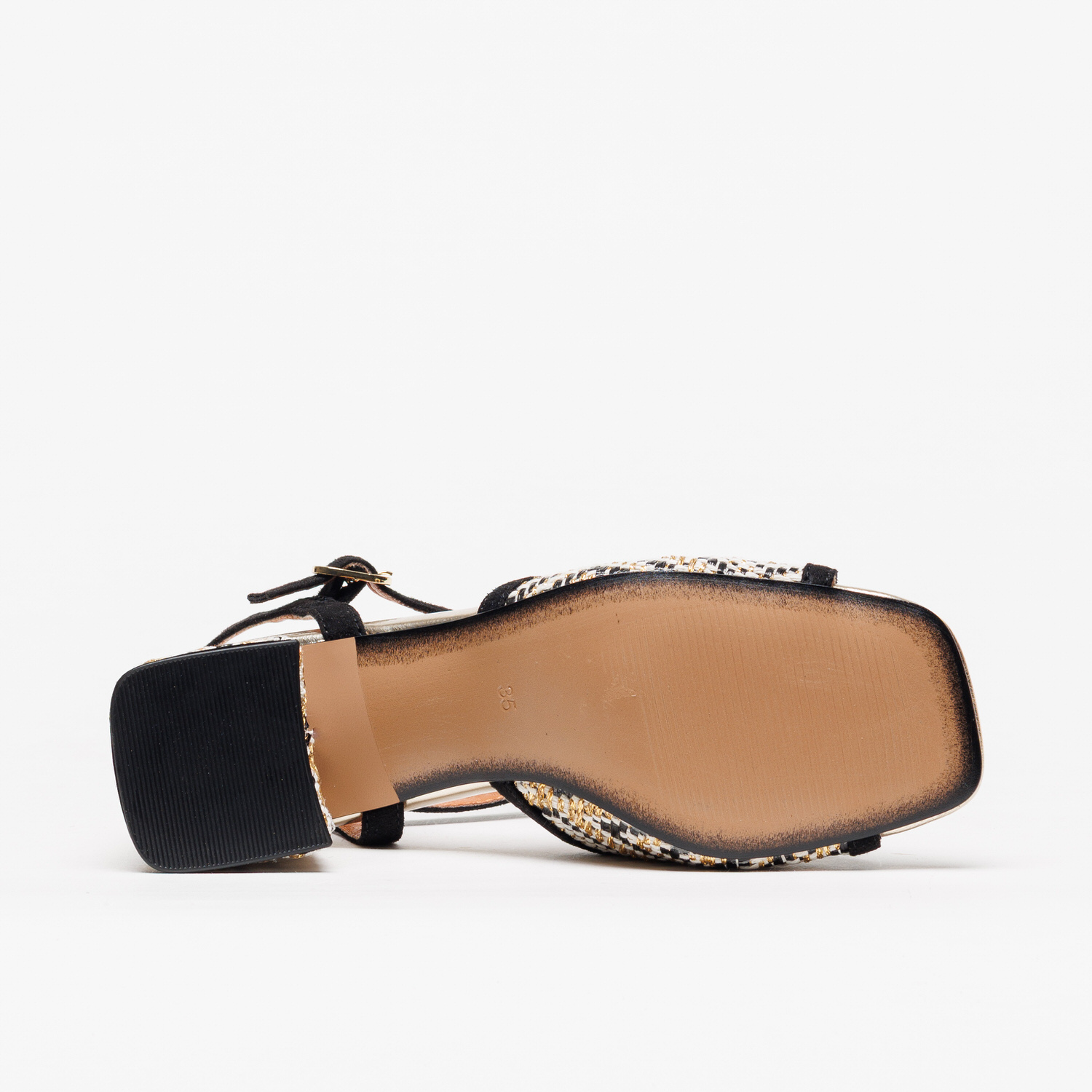 Sandália Exé Polina 405 Black Gold - Image 5