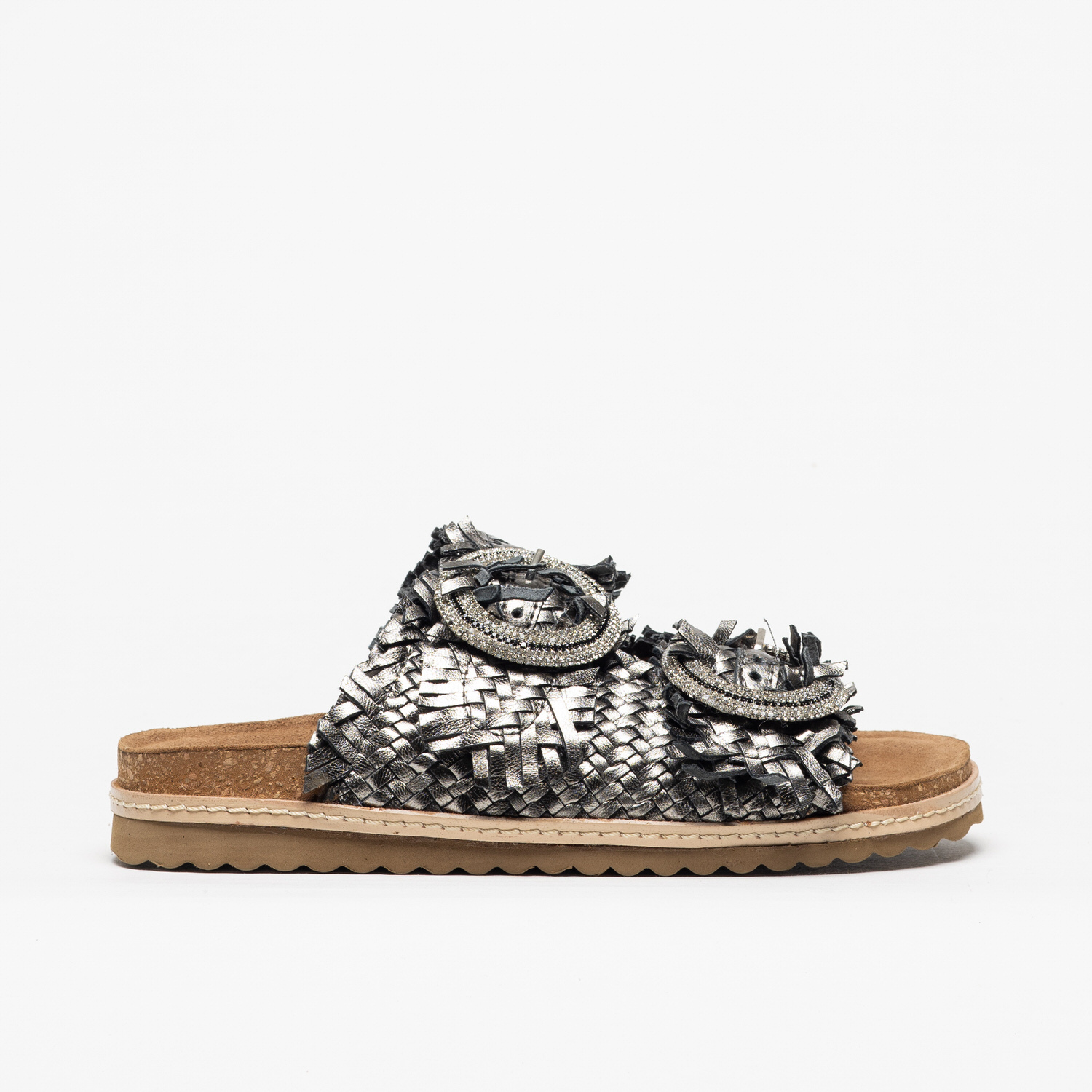 Sandália ABF-97 2302-Welt Pewter