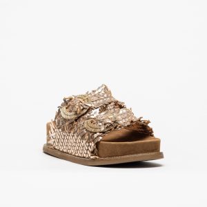 Alternative view of Sandália ABF-97 2428-Heel Gold