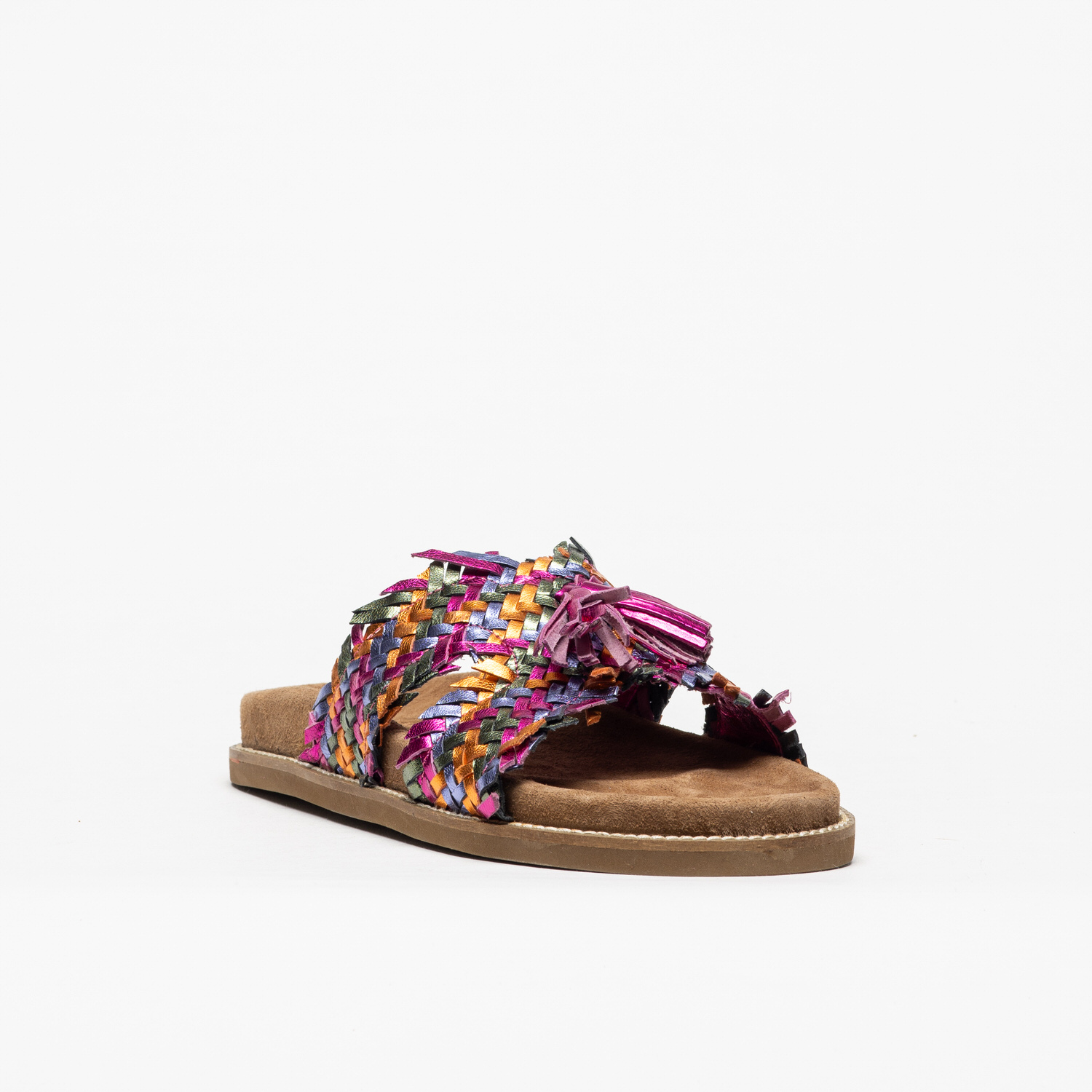 Chinelo ABF-97 3953K-Fusby Fuxia Multi - Image 2