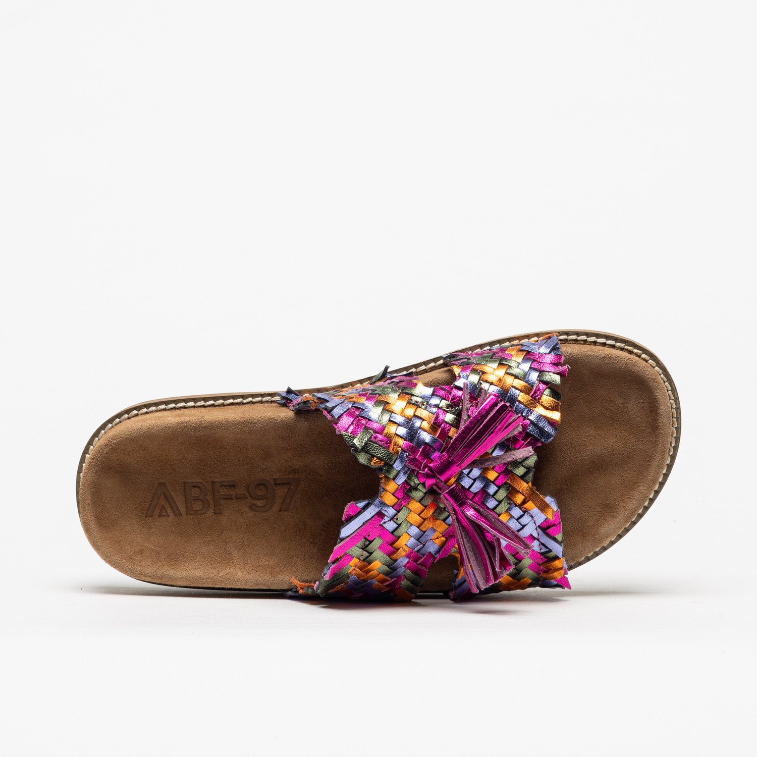 Chinelo ABF-97 3953K-Fusby Fuxia Multi - Image 4