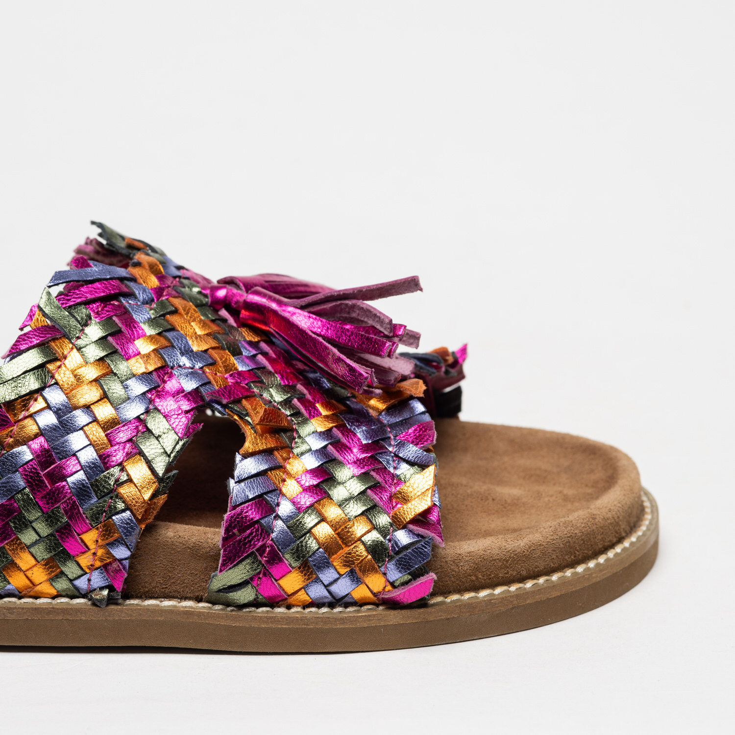 Chinelo ABF-97 3953K-Fusby Fuxia Multi - Image 6