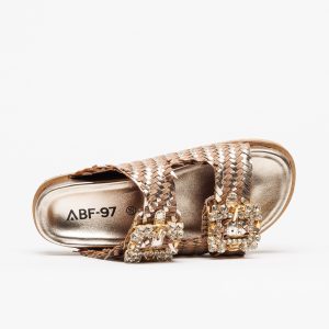 Sandália ABF-97 Bali 400 Taupe Gold - Image 4